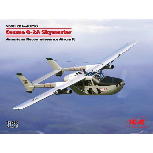 1/48 ICM Cessna O-2A Skymaster, American Reconnaissance Aircraft 48290 